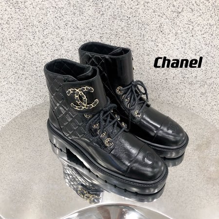 Chanel Moto Boots