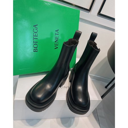 Bottega Veneta Chelsea Chunky Heel Knee High Boots/Mid Heel Platform Boots