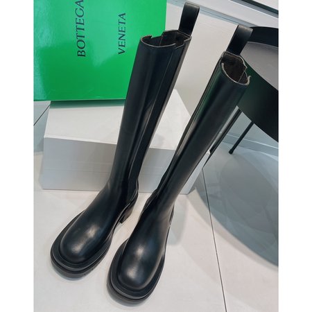 Bottega Veneta Chelsea Chunky Heel Knee High Boots/Mid Heel Platform Boots