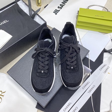 Chanel Wool socks sneakers