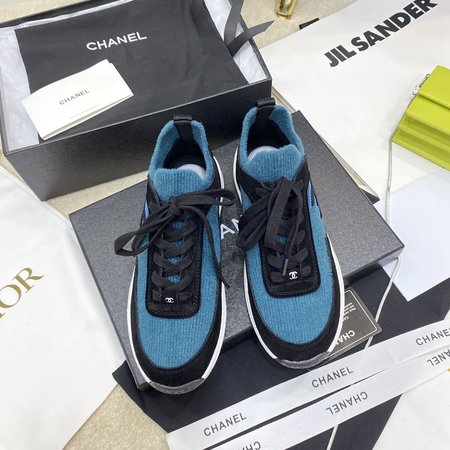 Chanel Wool socks sneakers