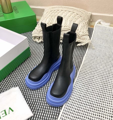 Bottega Veneta mid calf chelsea boots