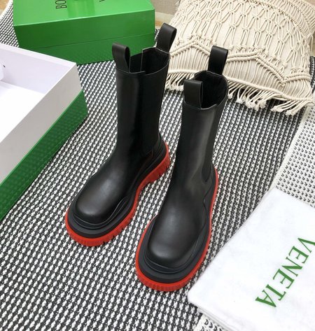 Bottega Veneta mid calf chelsea boots