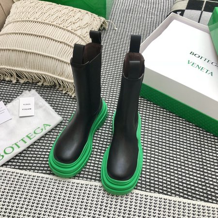 Bottega Veneta mid calf chelsea boots