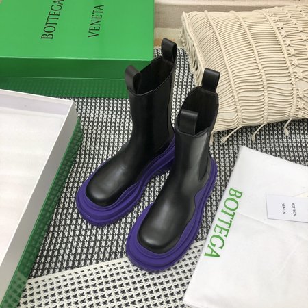 Bottega Veneta mid calf chelsea boots