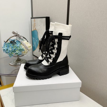 Dior LAND lace-up boots