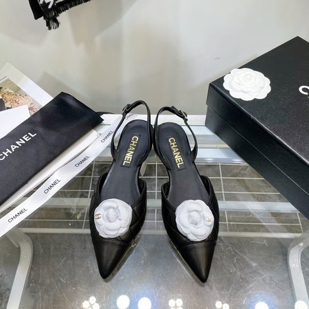 Chanel Camellia sandals series