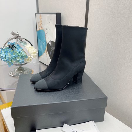 Chanel High heel booties with height: 7.5cm