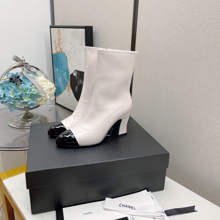 Chanel High heel booties with height: 7.5cm