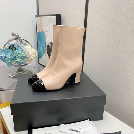 Chanel High heel booties with height: 7.5cm