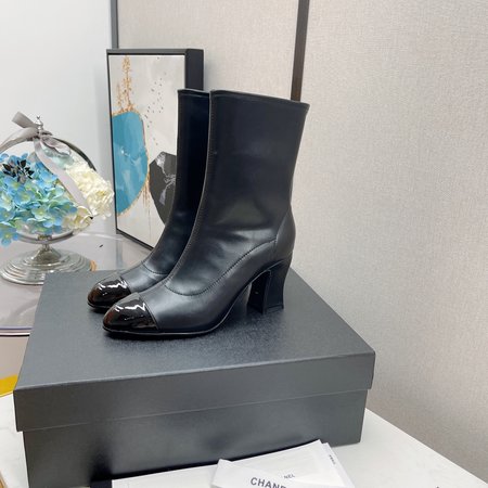 Chanel High heel booties with height: 7.5cm