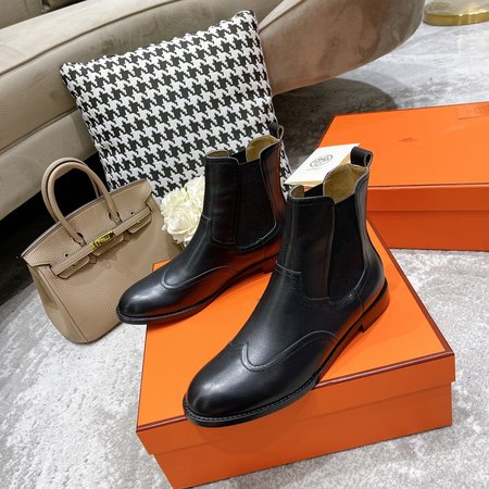 Hermes stretch ankle boots