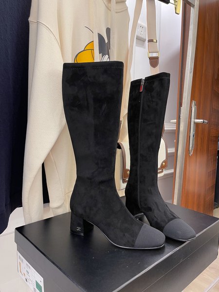 Chanel elastic boots