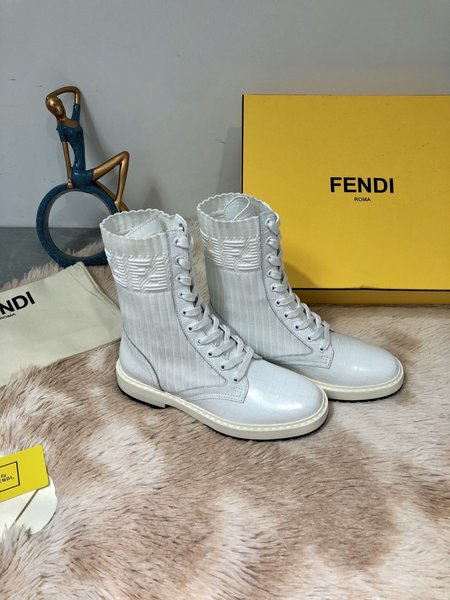 Fendi Stretch Mid Martin Boots