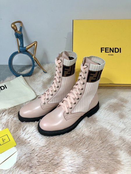 Fendi Stretch Mid Martin Boots