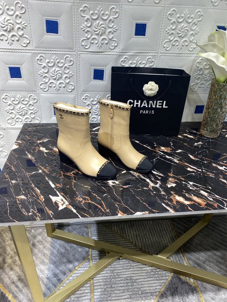 Chanel short boots