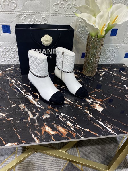 Chanel short boots