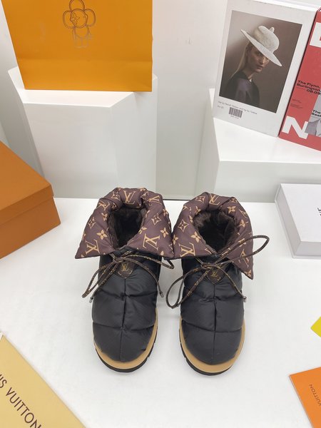 Louis Vuitton Down MonoGram Boots