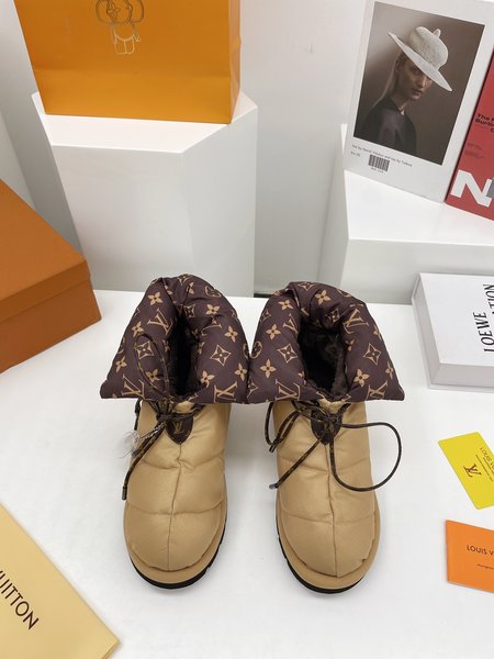 Louis Vuitton Down MonoGram Boots