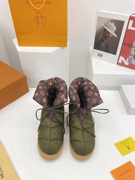 Louis Vuitton Down MonoGram Boots