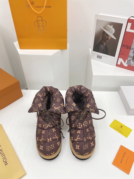 Louis Vuitton Down MonoGram Boots