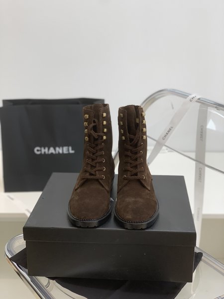 Chanel Boots cowhide