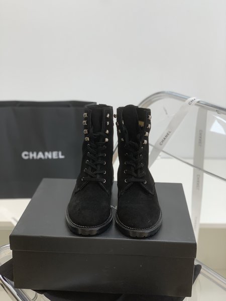 Chanel Boots cowhide