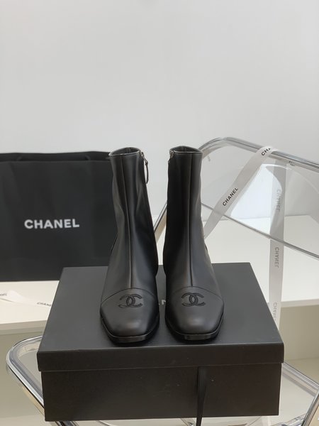 Chanel Boots cowhide