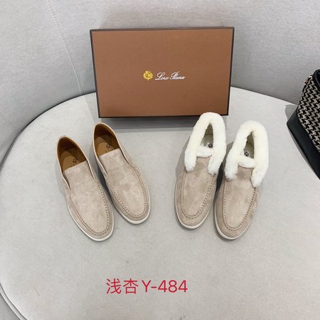 LP Suede Cashmere Loafers