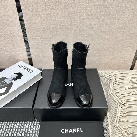 Chanel short boots