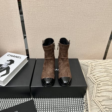 Chanel short boots