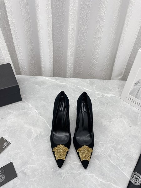 Versace Medusa diamond buckle women s shoes