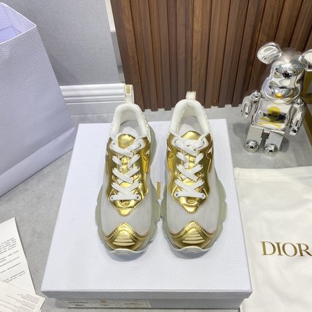 Dior Vibe Clear Sole Sneakers