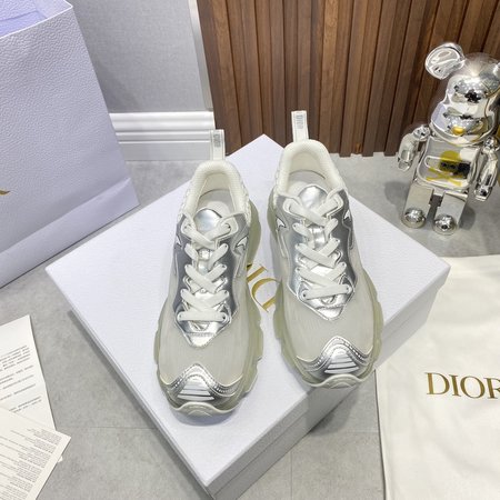 Dior Vibe Clear Sole Sneakers