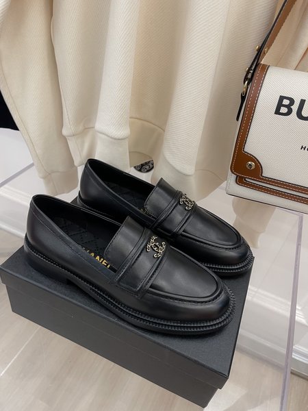 Chanel CC loafers