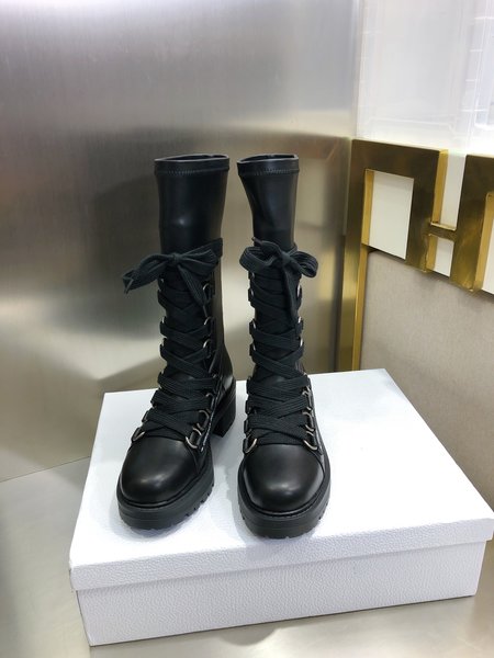 Dior Knit boots LoGo