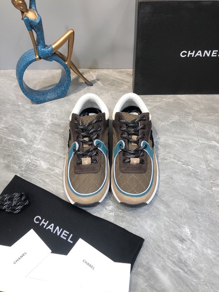 Chanel Casual sports shoes with diversified color design