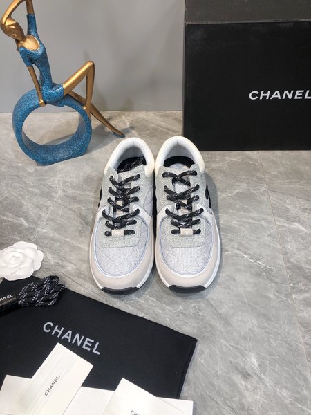 Chanel Casual sports shoes with diversified color design