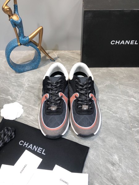 Chanel Casual sports shoes with diversified color design