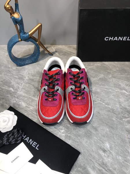 Chanel Casual sports shoes with diversified color design