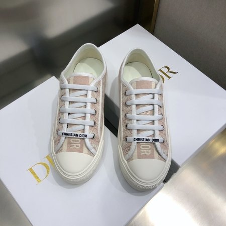 Dior Imported lambskin woven fabric casual shoes