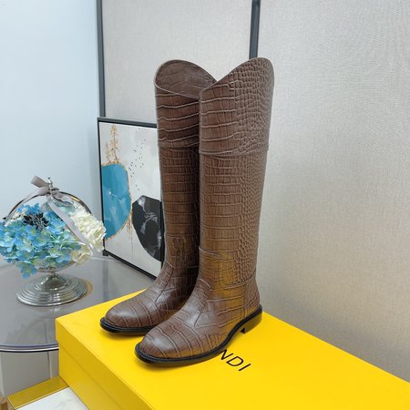 Fendi FF KarliGraphy tall boots