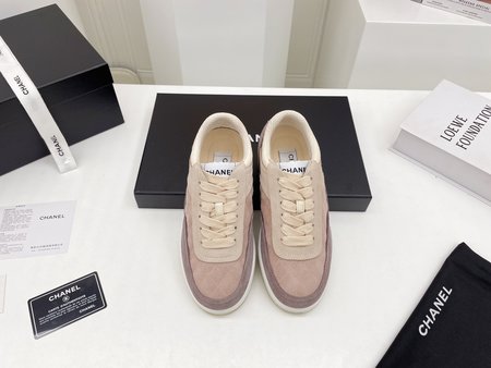 Chanel Embroidered Panda Casual Flat Shoes