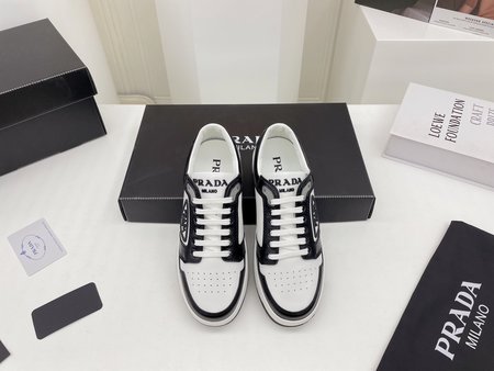 Prada triangle logo retro shoes