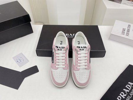 Prada triangle logo retro shoes