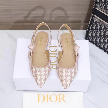 Dior JA webbing empty sandals