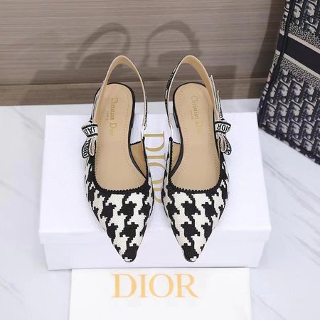 Dior JA webbing empty sandals