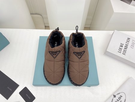 Prada Camouflage Space Cotton Boots