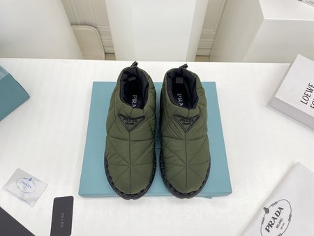 Prada Camouflage Space Cotton Boots