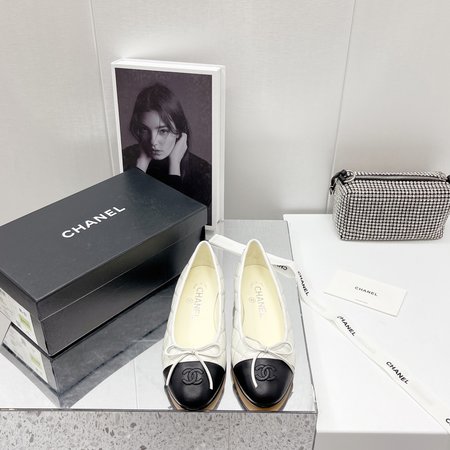 Chanel ballet shoes